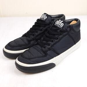 ALIFE Everybody Mid Parachute Sneakers Size US Mens 11 Black Mid Top A Life 2009